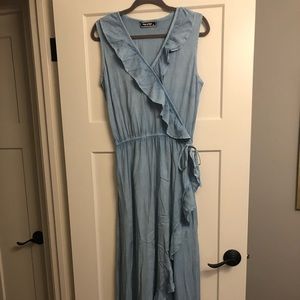 Jean Wrap Maxi